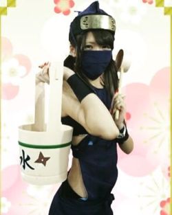 打水 #followforfollow #japan #ninja #cute #akihabara