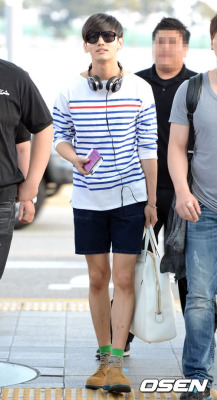 Submitted by Karanveer Changmin sizzles in shorts