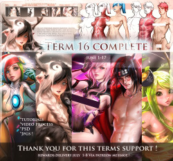 sakimichan:  bi-weekly summary :3 Another patreon term complete, thank you all for the support &lt;3 By pledging to my patreon for a bi weekly fee, I’m offering exclusive  perks such as tutorials/reference sheets, unmarked version of my work  psd(s),