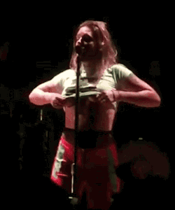 nudeandnaughtycelebs: Tove Lo flasheing her tits at the Lady Wood concerts (February 2017) 