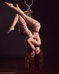 jesseflanagan:  With Delicate Georgia and DenHeart Rigging and photos by Jesse Flanagan (self) Rope provided by MyNawashi 