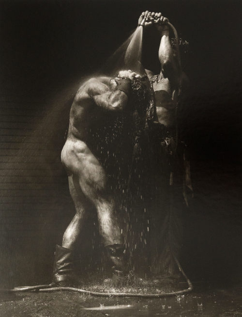 ohyeahpop: Dan and Fred, The Body Shop, 1984 Ph. Herb Ritts  Gelatin silver print 