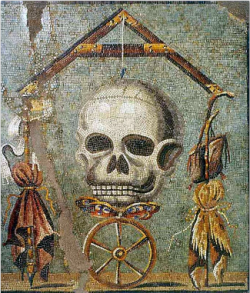 desimonewayland: Memento mori, Roman c. 80 BC-100 AD Museo Archeologico Nazionale, Napoli 