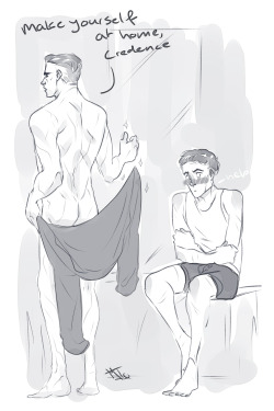 mto-art:  DHD: How bout Percival using magic to get dressed or undressed and credence can’t help but stare at either his muscles or scars? Percival Graves, in an attempt to save face in his carreer, ends up personally taking care of the Obsurial boy