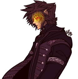 destiny-islanders:  Random doodling led to Starscourged!Sora D: I really wanted to doodle him in the open Kingsglaive jacket that the player’s Comrades character starts out wearing!