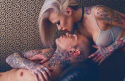 thatattoozone:    Becky Holt and justmikethatsme   