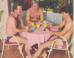 realundiemen:  Real life son, dad and grandad relaxing in their undies…..and showing us what they’re packing inside 