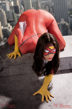 Spider Woman Variant Cover by Ivy95