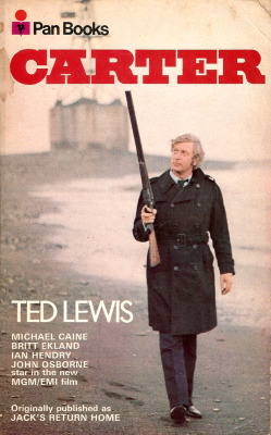 Carter, by Ted Lewis (Pan, 1970). From my Dad&rsquo;s book collection.