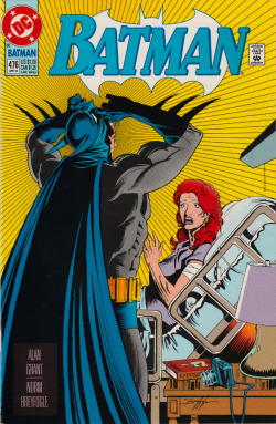 Batman No.476 (DC Comics, 1992). Cover art by Norm Breyfogle.From a charity shop in Nottingham.