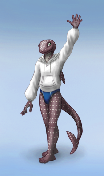 Coastal DiverThe whale shark version of a human character I did for HaouKing of TwitterPosted using PostyBirb