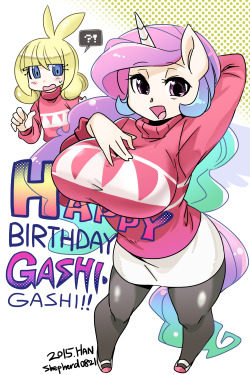 Happy Birthday Gashi-Gashi ! 