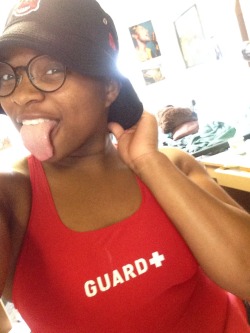 ardnale:  buy-a-heart-love:  clarknokent:  ardnale:  New suit and a fanny pack! Yes I am actually a lifeguard! Thick thighs do save lives!  🙌🙌🙌  YAAASSS! Black Lifeguards! ❤️➕  😁😁😁