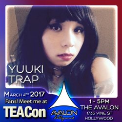 If anyone wants to meet me I’ll be at the TEACon! ^-^