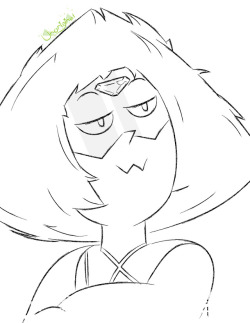 Peridot is the lord of weird facial expressions
