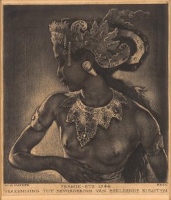 arjuna-vallabha:    Balinese dancer, Willem Gerard Hofker   