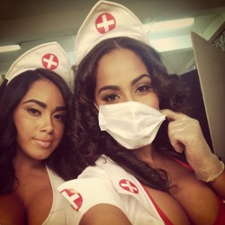apervertedthought:  The nurses are ready to see you now…