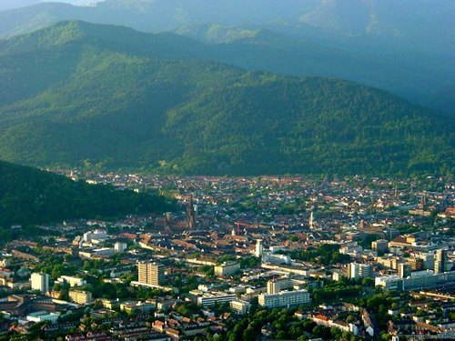 Vista aerea de Freiburg - Wikipedia