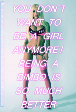 slutsally:  sissy-maker:  sissyreaper:  Sissy Reaper … More Gay every day …    Boy to Girl Change with the Sissy-Maker   Well, I never really felt like a guy so being a bimbo is so, so, so much better *gigle*  A hooker bimbo sex slave is best