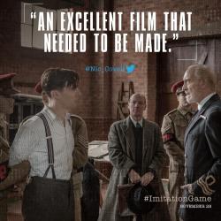   The Imitation Game @ImitationGame · 5h   A film for audiences everywhere. Discover the story of The #ImitationGame on November 28.  