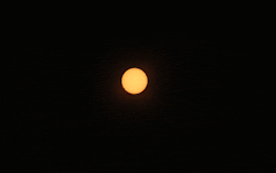 kaliforniaklass:  l-jadx:scrapyardsaint:Solar eclipse. March 20th 2015 as seen from Leicester, UKNow as a .gif,  because this is Tumblray from my hometown and everythinggg  lauren’s hometown hehe