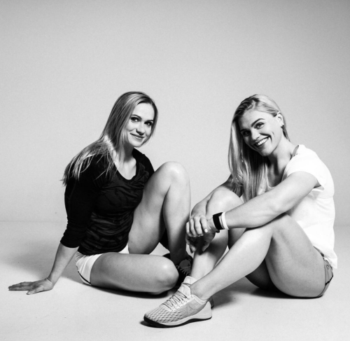 liftmovesweat:  Annie Thorisdottir and Katrin Davidsdottir