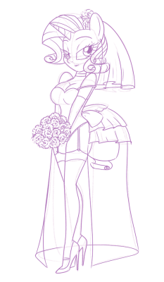 sweetfilthyfun:  sweetfilthyfun: sweetfilthyfun:  Trying to do a drawing a day within 45 minutes starting this week to try and get that spark back that’s be gone so long. Day 1 is Bridal Burlesque  Trying that crowdfunding idea! If a total of ฮ is