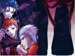 The goal of all life is deathCircle: SenbenkanoAka   El dorado48 pages / A BL mixture (Manga, short novel)Lancer x Shirou, Archer x Shirou, Mobu x ShirouEro scenes like the original game with character murder and darknessPlease be warned that yes, there