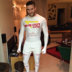 tightgearguys:  a bit late, but a halloween spandex super post from the gays of weho