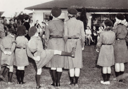 Girl Scout Ceremony, Toronto, Canada, 1958.