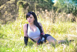 I want to be by his side: Tifa Lockhart by MoonFoxUltima