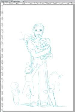 Once I’m done with the Team Ultron print, I’m gonna work on Daddy STark as well&hellip; I got the idea at work, and I can’t get it out of my head. ( ﾟ∀ﾟ) ｱﾊﾊﾊﾊﾉヽﾉヽﾉ ＼ / ＼ / ＼