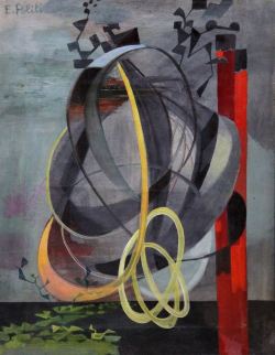blastedheath:  Ermanno Politi (Italian, 1910-1993), Forme in movimento, 1969. Mixed media on canvas, 70 x 54 cm. 