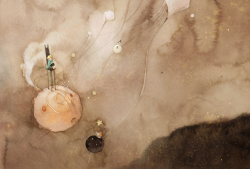  Beautiful The Little Prince illustrations by korean illustrator Kim Min Ji for her remake of the book. 