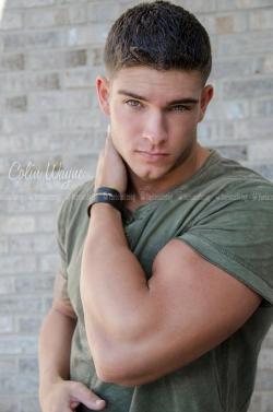 darthjoey:  Colin Wayne: Fitness Trainer, Soldier, Cowboy, and a very handsome stud