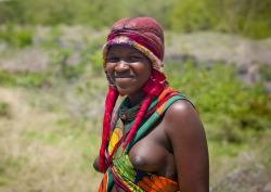 A Mugambue girl from Angola.