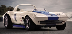 carsthatnevermadeit:  What a difference 53 years makes Alternating views of Chevrolet Corvette Grand Sport, 1963 andÂ Chevrolet Corvette Grand Sport, 2016. The original Grand Sport was a lightweight racing Corvette but a rule change meant only 5 Grand
