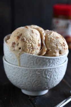 do-not-touch-my-food:  Cookie Butter Ice Cream