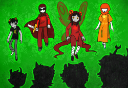 xamag-homestuck:  The first set I did for A6A6I5