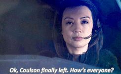 nerfherdersftw:   Melinda May Appreciation Week ✪ Day 3 - Favorite Relationship Sometimes Pepper forgets what her friends’ jobs are.   I just… WHY ARE THESE THINGS NOT REAL WHY 