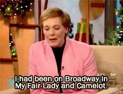 whyusosirius:  thesirjordan:  lejazzhot: Julie Andrews on how she got the part in Mary Poppins.  WE’LL WAIT  when walt fucking disney waits for you then you are the absolute queen of everything 