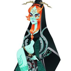 Lady Number 66 MIDNA from My favorite (aesthetically) Zelda game Ever! Twilight Princess 