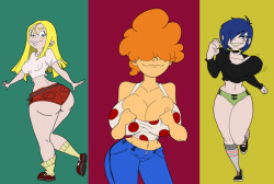 rubissdesaint:A series of commissions from @gewd-boi showing all of the Kanker Sisters in his style. Worth every penny and I’ll be commissioning him again real soon!