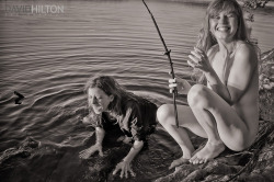 Katlyn and Nettie&hellip;gone fishin&rsquo; Towson, Maryland