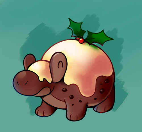 rumwik: I hope everyone has a nice Christmas tomorrow! Here’s a figgy pudding appletun for you to look at.  