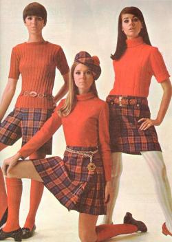 fashion-of-the-60s:  Diane Conlon, Terry Reno and Colleen Corby, 1967.