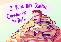 packets-of-tea:  I wrote down this idea when I was half asleep so I have this paper that just says “sand guardian but it’s mulder” based off [x] 