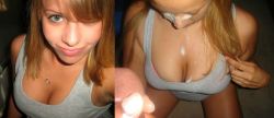 cumshots-beforeandafter:  Submit your cumsluts before and after, here! 