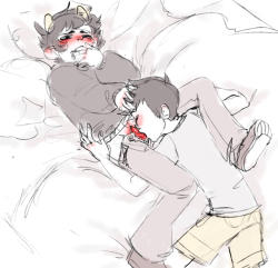 fuckkarkat:  a lot of ppl want johnkat and i promise ill get to that but for now heres a re-up of some really old bad shit i did a million years ago to sate ur interest