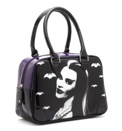 gothfashion:  Gothic Lily Munster Bowling Style Bag Purse. Buy Here: http://amzn.to/Ymv2yB 